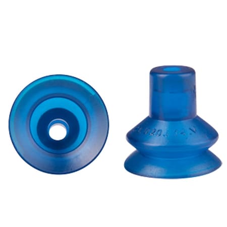 Fipa Bellows vacuum cup diam. 20 mm, Vinyl blue 23.020.114.V